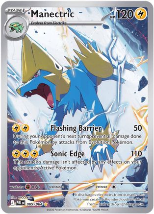 Manectric - 089/084 - Illustration Rare - Holofoil