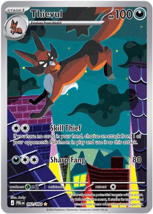 Thievul - 092/084 - Illustration Rare - Holofoil