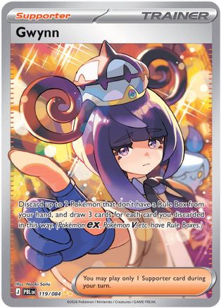 Gwynn - 119/084 - Special Illustration Rare - Holofoil