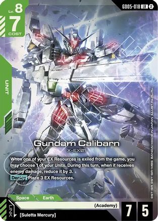 Gundam Calibarn - GD05-018 - LR