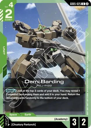 Demi Barding - GD05-025 - UC