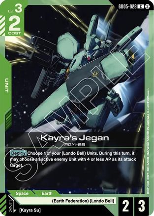 Kayra's Jegan - GD05-028 - C