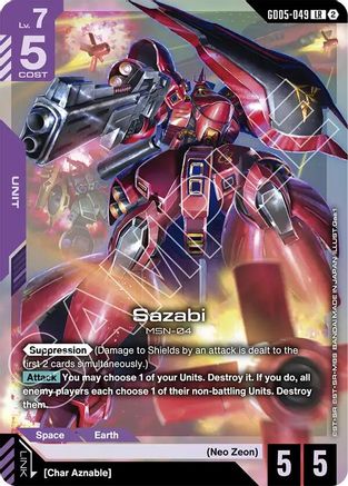Sazabi (GD05-049) - GD05-049 - LR
