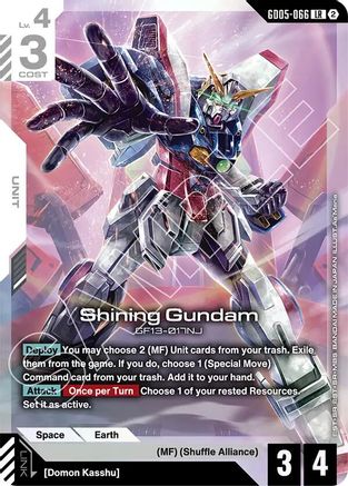 Shining Gundam (GD05-066) - GD05-066 - LR