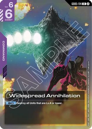 Widespread Annihilation - GD05-114 - R