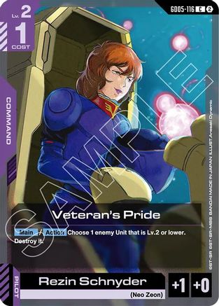 Veteran's Pride - GD05-116 - C