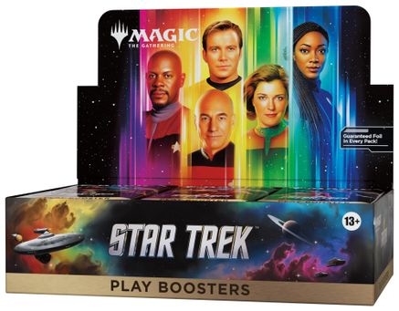 Magic: The Gathering - Star Trek - Play Booster Display