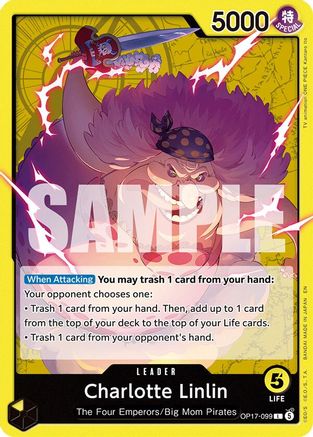 Charlotte Linlin (099) - OP17-099 - Leader