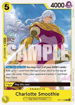 Charlotte Smoothie - OP17-106 - Common (Pre-Order)