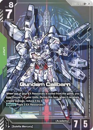 Gundam Calibarn (LR+) - GD05-018 - LR+