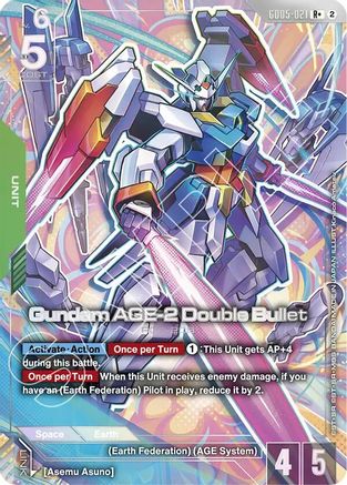 Gundam AGE-2 Double Bullet (R+) - GD05-021 - R+