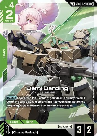 Demi Barding (U+) (Link Rare) - GD05-025 - U+