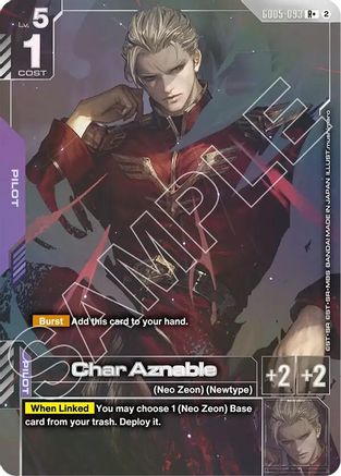 Char Aznable (R+) - GD05-093 - R+