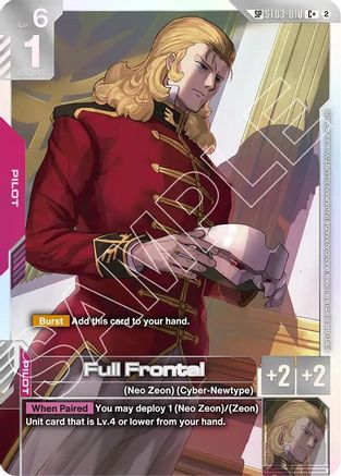 Full Frontal (C+) (SP) - ST03-010 - C+