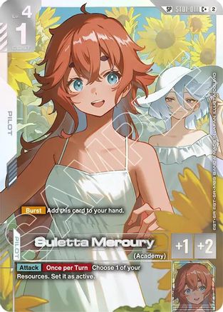 Suletta Mercury (C+) (SP) - ST01-011 - C+