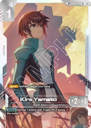 Kira Yamato (C+) (SP) - ST04-010 - C+