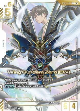 Wing Gundam Zero (EW) (LR++) - GD05-067 - LR++