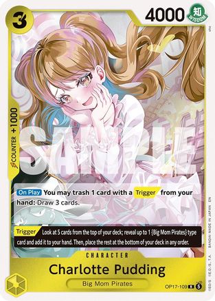 Charlotte Pudding - OP17-109 - Rare