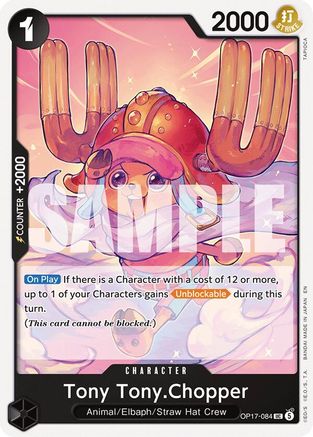 Tony Tony.Chopper - OP17-084 - Uncommon (Pre-Order)