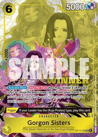 Gorgon Sisters (Winner Pack 2026 Vol. 3) - OP14-105 - Uncommon