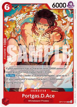 Portgas.D.Ace - OP17-013 - Uncommon