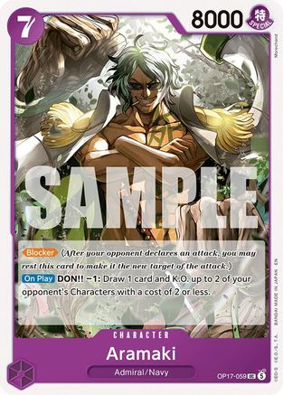 Aramaki - OP17-059 - Uncommon (Pre-Order)