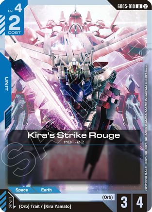 Kira's Strike Rouge (Event Pack 02) - GD05-010 - UC