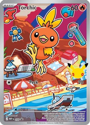 Torchic - 056 - Promo - Holofoil