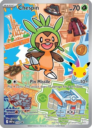 Chespin - 058 - Promo - Holofoil