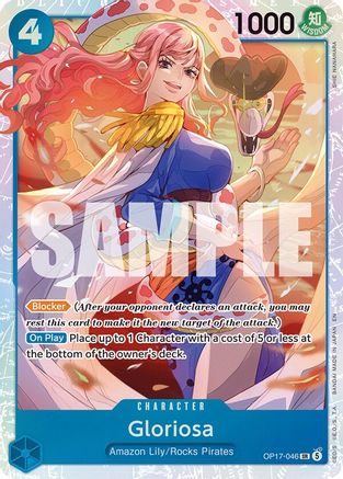 Gloriosa - OP17-046 - Super Rare