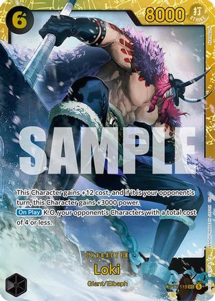 Loki - OP17-119 - Secret Rare (Pre-Order)