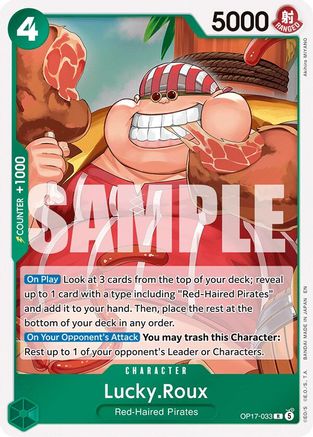 Lucky.Roux - OP17-033 - Rare
