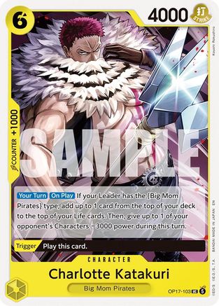 Charlotte Katakuri - OP17-103 - Uncommon (Pre-Order)