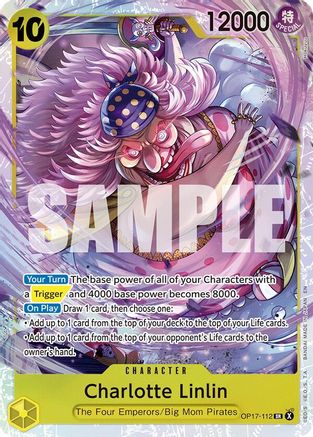 Charlotte Linlin (112) - OP17-112 - Super Rare (Pre-Order)