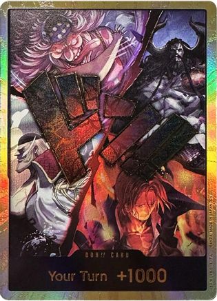 DON!! Card (Alternate Art) (The Four Emperors) - - DON!!