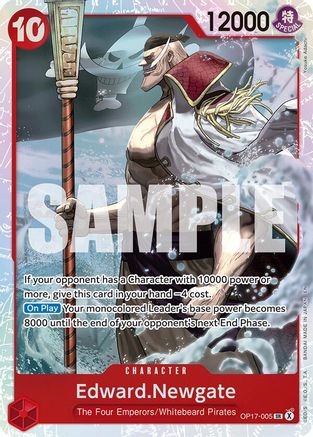 Edward.Newgate (005) - OP17-005 - Super Rare