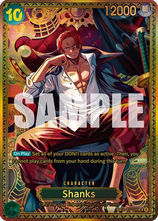 Shanks (OP13-028) (SP) - OP13-028 - Super Rare
