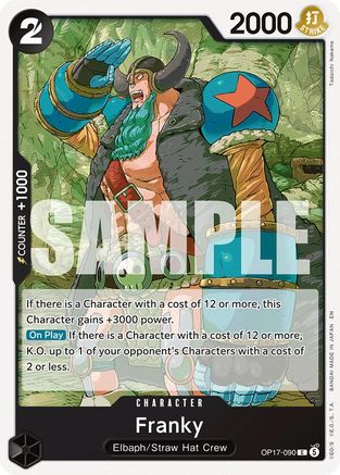 Franky - OP17-090 - Common (Pre-Order)