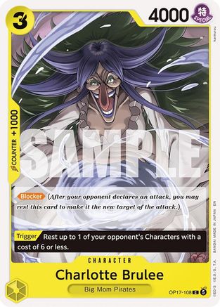 Charlotte Brulee - OP17-108 - Common (Pre-Order)