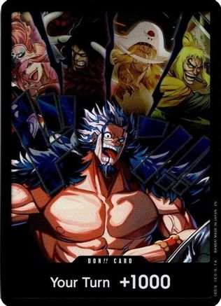 DON!! Card (Alternate Art) (Rocks) - - DON!!