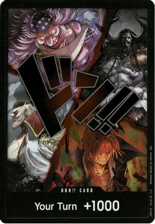 DON!! Card (Alternate Art) (The Four Emperors) - - DON!!