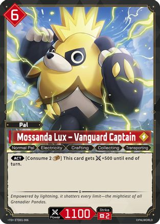 Mossanda Lux - Vanguard Captain -  ETD01-006 - TD