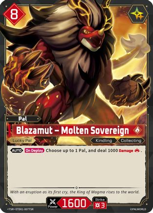 Blazamut - Molten Sovereign (TSR) -  ETD01-007TSR - TSR