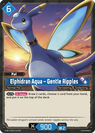 Elphidran Aqua - Gentle Ripples (TSR) -  ETD01-012TSR - TSR