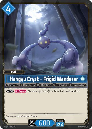 Hangyu Cryst - Frigid Wanderer -  ETD01-015 - TD