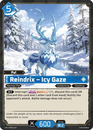 Reindrix - Icy Gaze -  ETD01-016 - TD