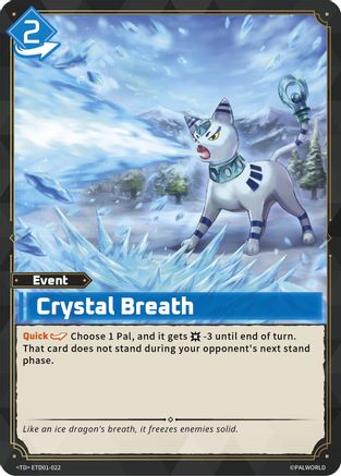 Crystal Breath -  ETD01-022 - TD