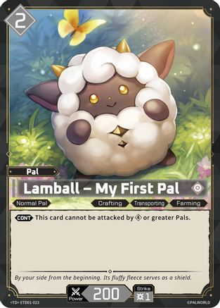 Lamball - My First Pal -  ETD01-023 - TD