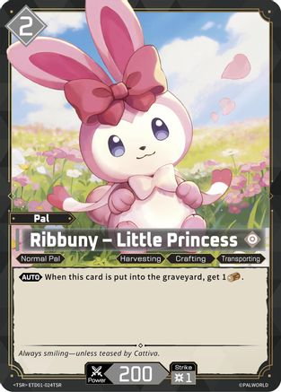 Ribbuny - Little Princess (TSR) -  ETD01-024TSR - TSR