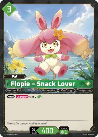 Flopie - Snack Lover -  ETD02-003 - TD